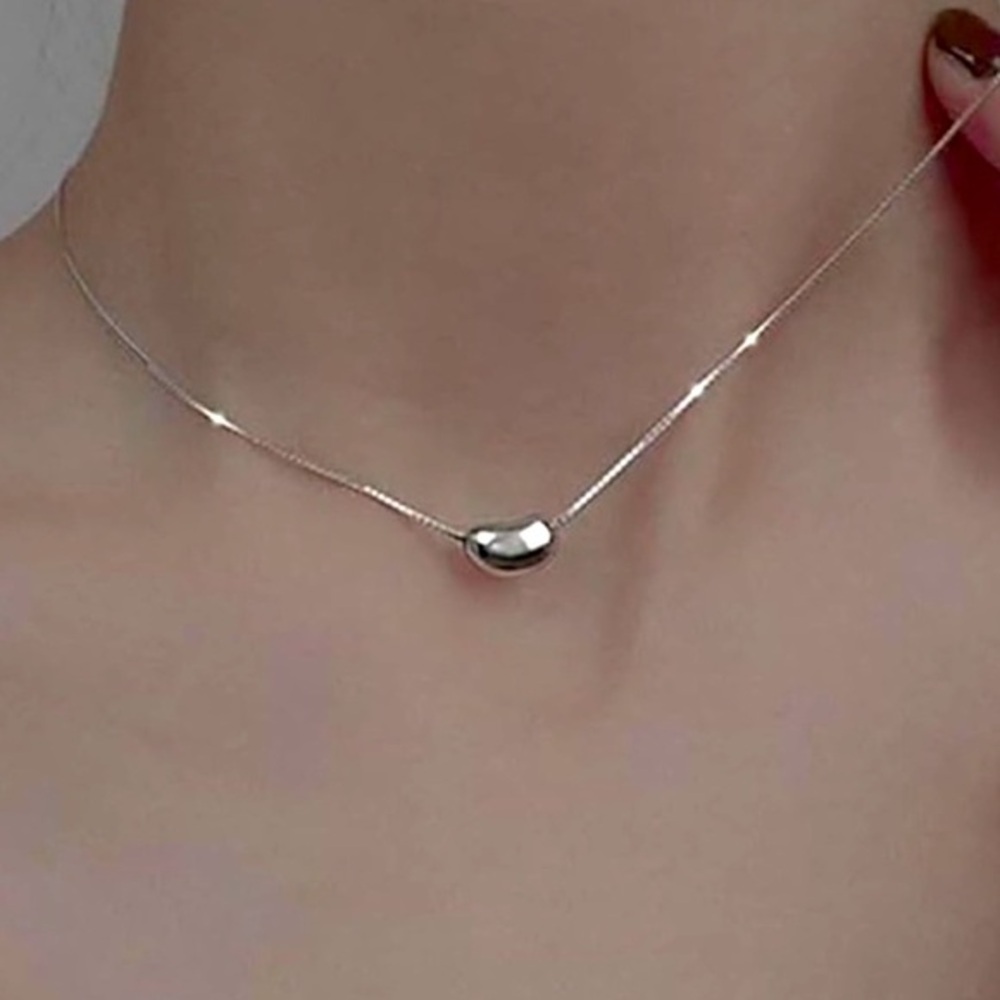 London Bean Silver Necklace beautiful trendy quality